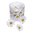 Margeritenblüten weiß, Deko Blumen Ø 4cm