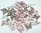 Schmetterlinge aus Holz, weiß rose taupe, Streudeko in 3 Größen, 60 Stück